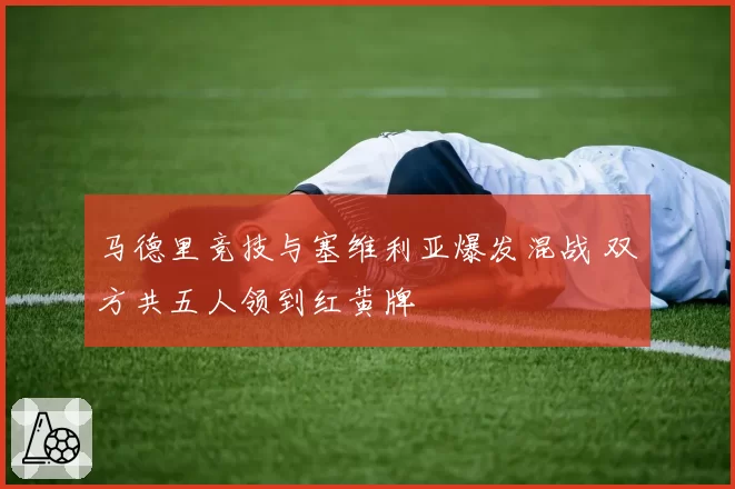 马德里竞技与塞维利亚爆发混战 双方共五人领到红黄牌